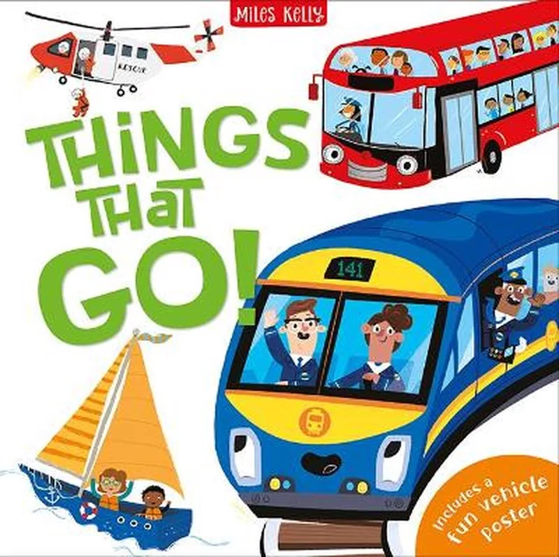 Things that Go! fra Miles Kelly – billede af bogen