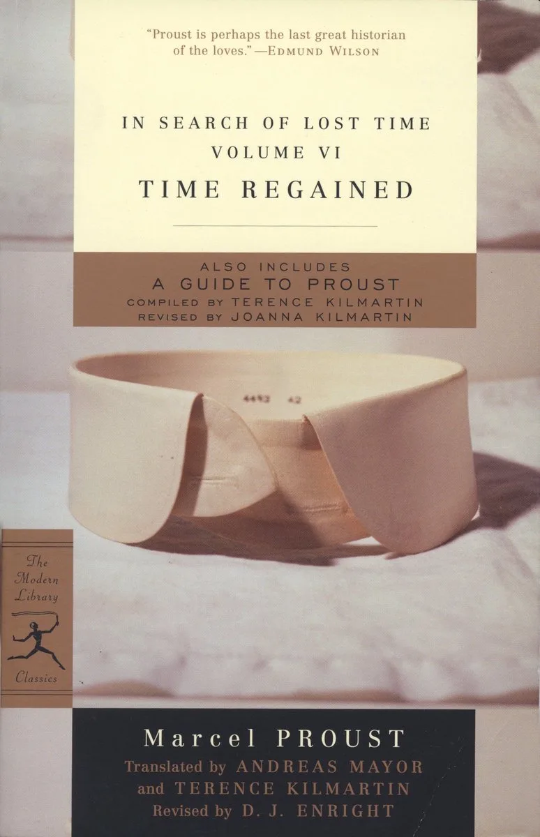 Time Regained de Modern Library – photo du livre