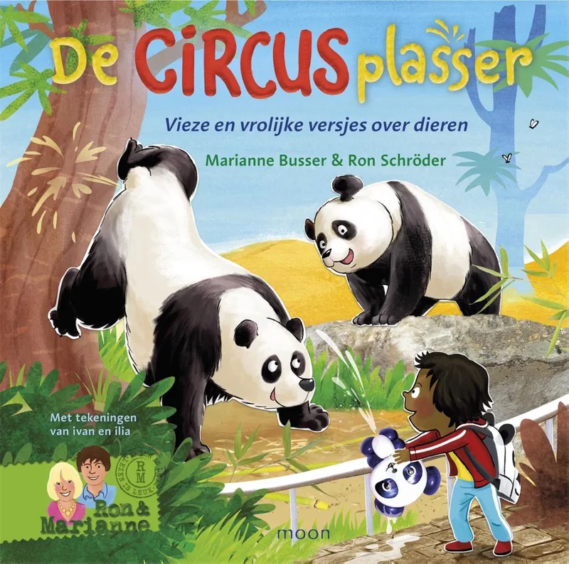 De circusplasser von Moon – Buchfoto