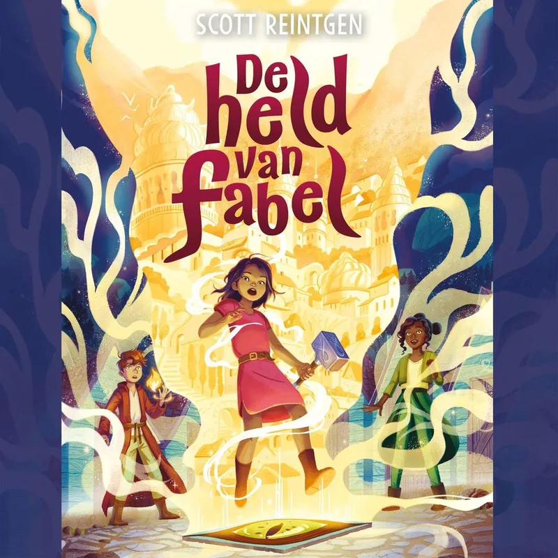 De held van Fabel van Moon – boekfoto