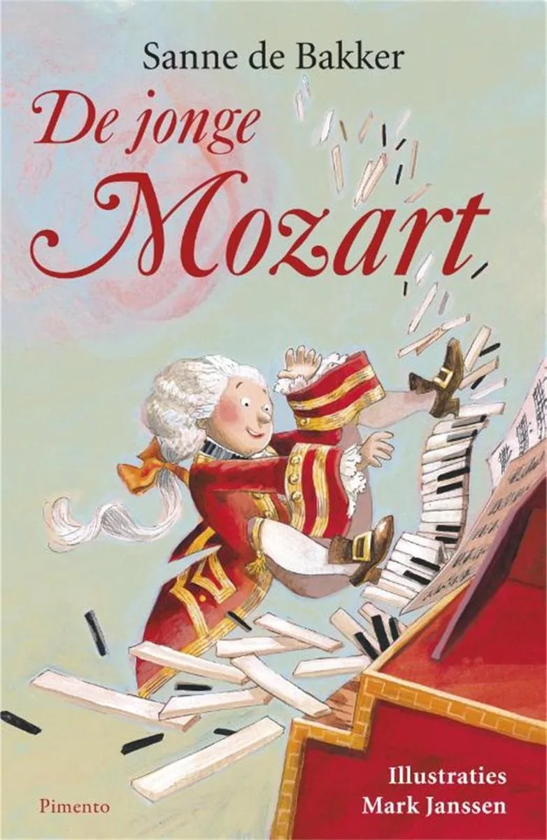 De jonge Mozart von Moon – Buchfoto