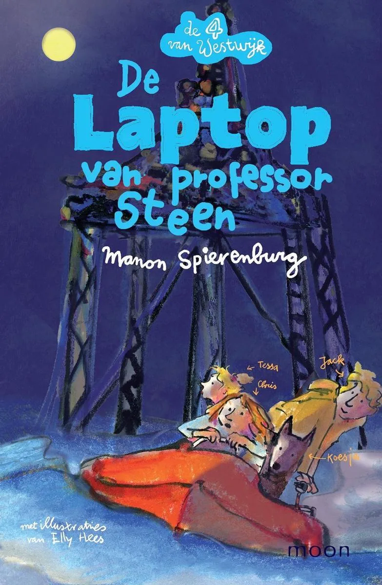 De laptop van professor Steen von Moon – Buchfoto