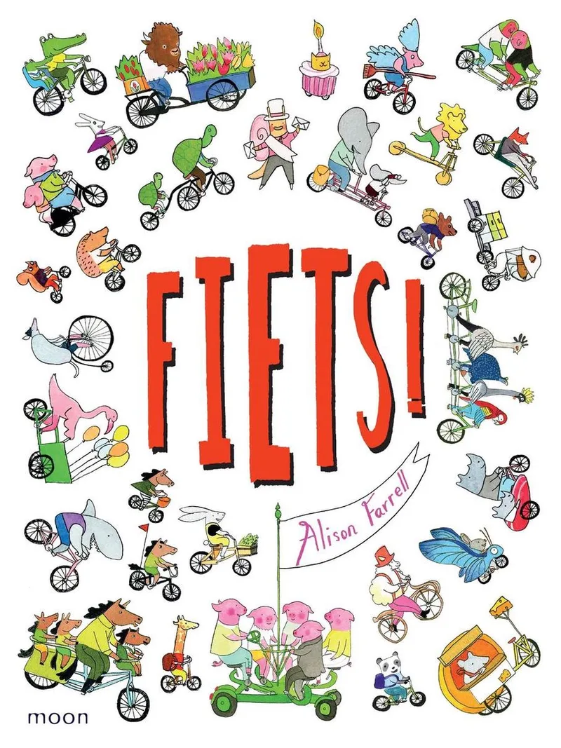 Fiets! van Moon – boekfoto