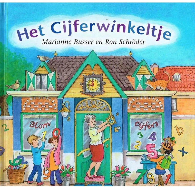 Het cijferwinkeltje von Moon – Buchfoto