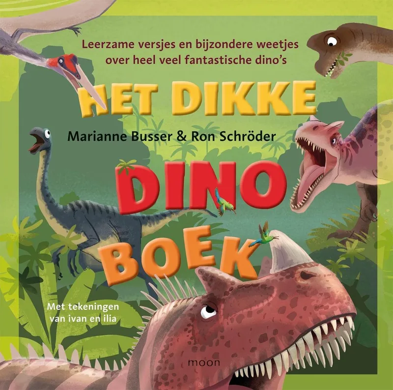 Het dikke dinoboek von Moon – Buchfoto