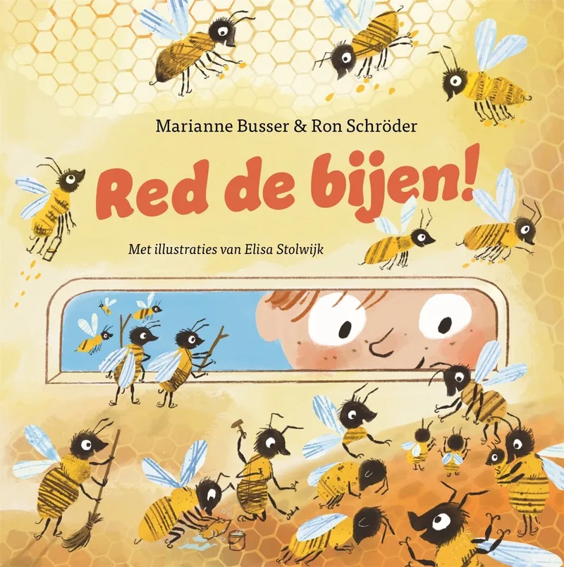 Red de bijen! fra Moon – billede af bogen