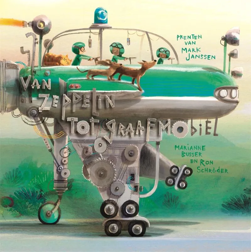 Van zeppelin tot graafmobiel von Moon – Buchfoto