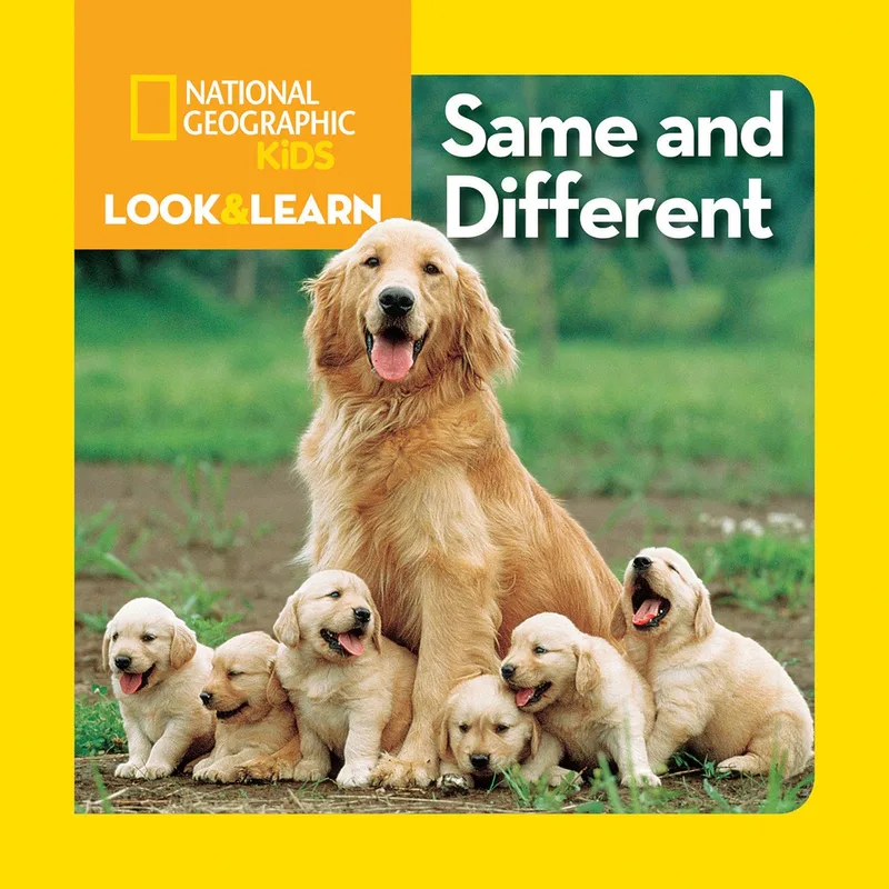 Same and Different von National Geographic Kids – Buchfoto