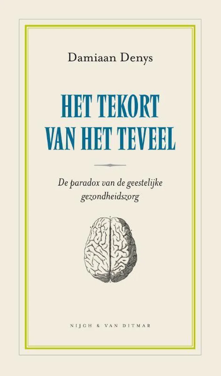 Het tekort van het teveel von Nijgh & Van Ditmar – Buchfoto