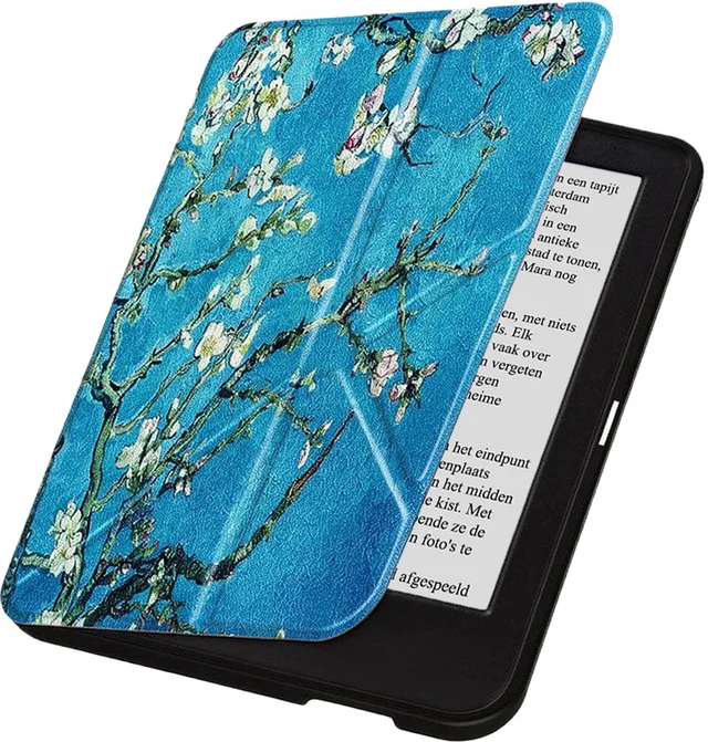 Hoesje Geschikt voor Kobo Clara 2E Hoes Book Case Trifold - Hoes Geschikt voor Kobo Clara 2E Hoesje Book Cover