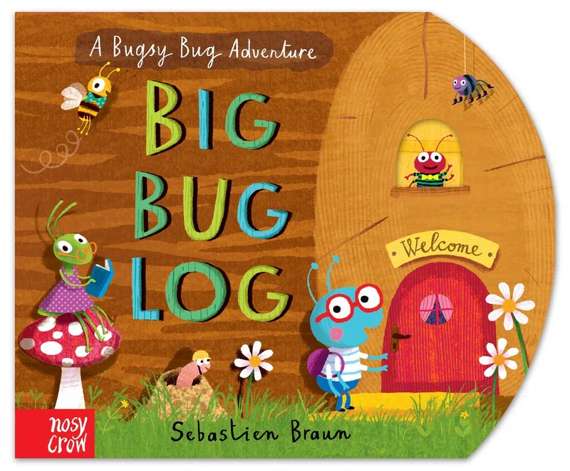 Big Bug Log van Nosy Crow – boekfoto