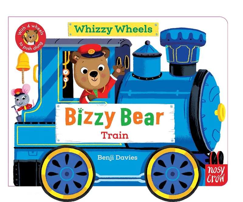 Bizzy Bear- Bizzy Bear Whizzy Wheels: Train von Nosy Crow – Buchfoto