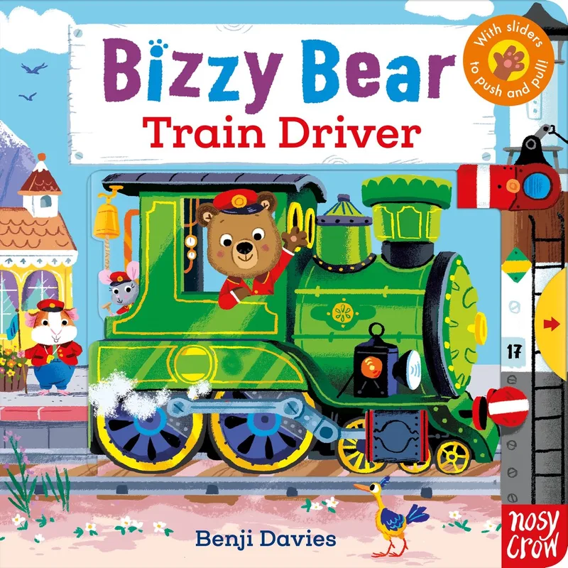 Bizzy Bear: Train Driver van Nosy Crow – boekfoto