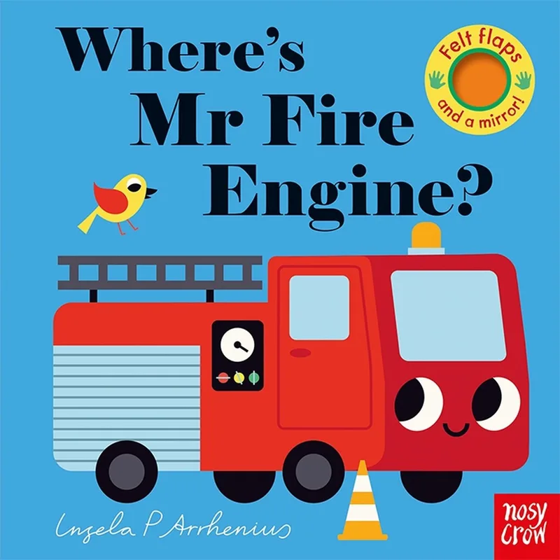 Felt Flaps- Where's Mr Fire Engine? von Nosy Crow – Buchfoto