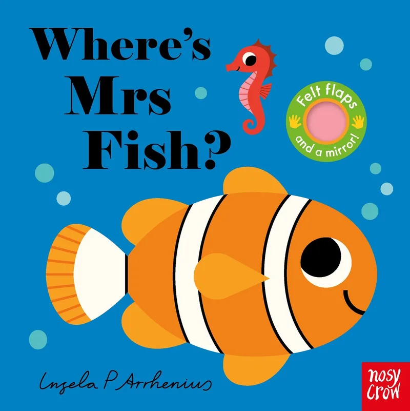 Felt Flaps- Where's Mrs Fish? von Nosy Crow – Buchfoto