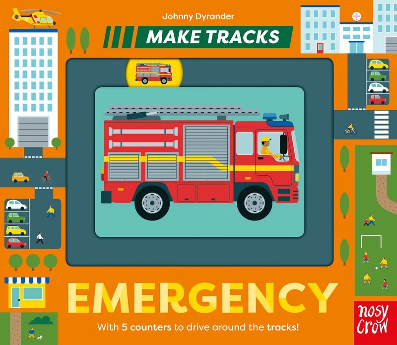 Make Tracks- Make Tracks: Emergency von Nosy Crow – Buchfoto