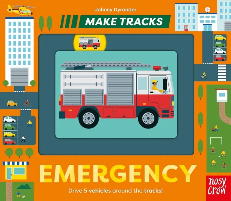 Make Tracks- Make Tracks: Emergency von Nosy Crow – Buchfoto