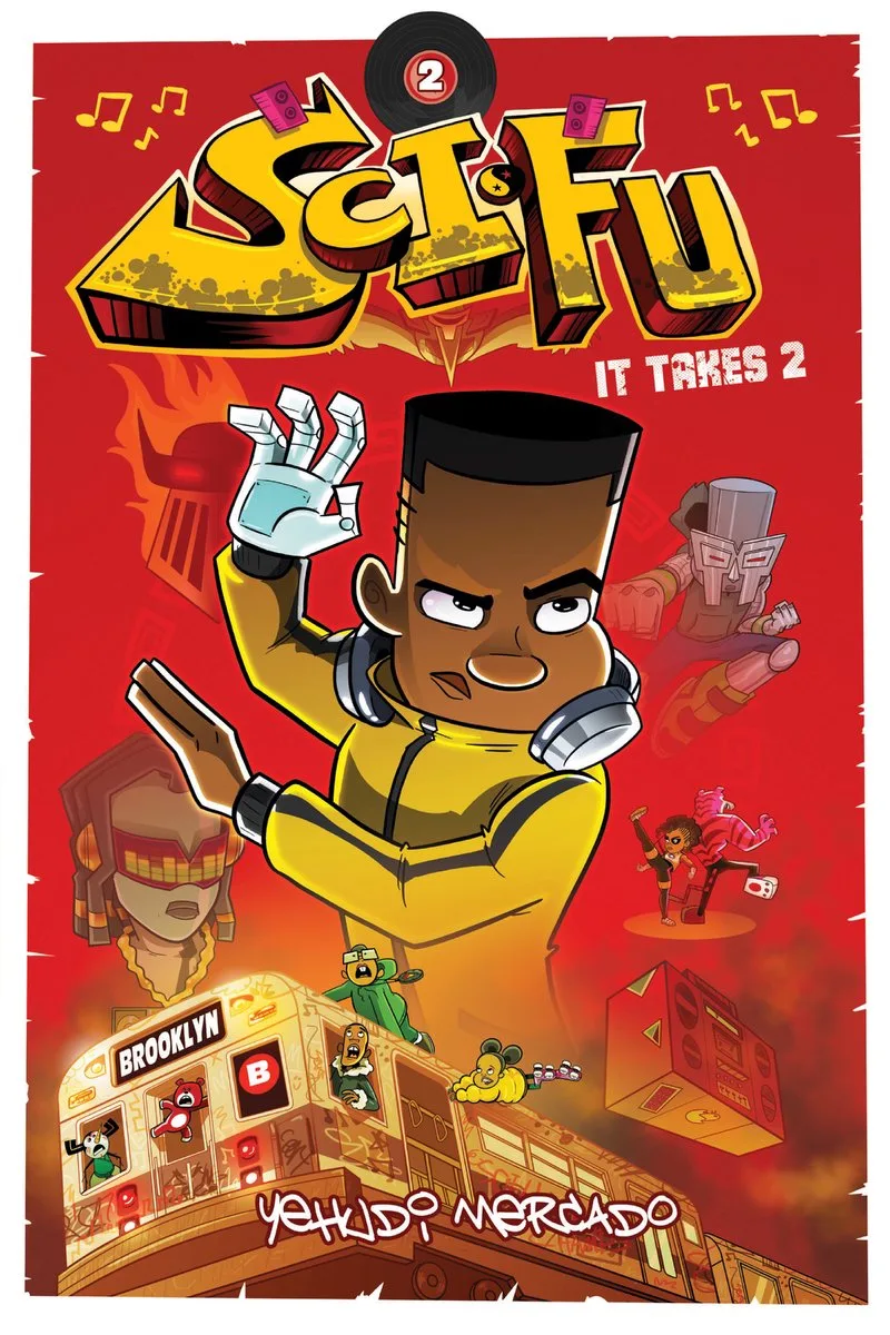 Sci-Fu- Sci-Fu Vol. 2: It Takes 2 de Oni Press – photo du livre
