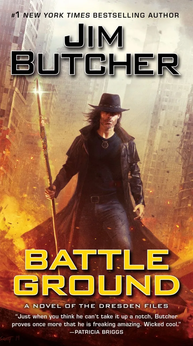 Dresden Files- Battle Ground von Orbit – Buchfoto