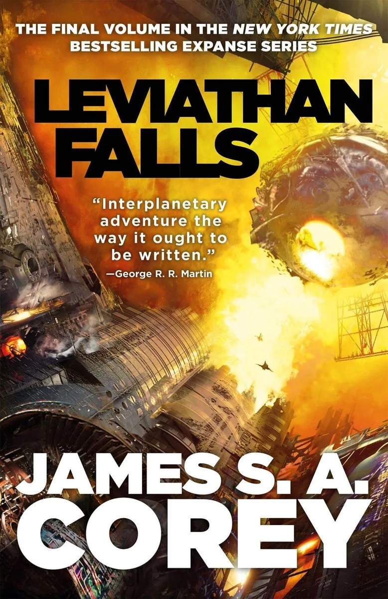 Expanse- Leviathan Falls de Orbit – photo du livre