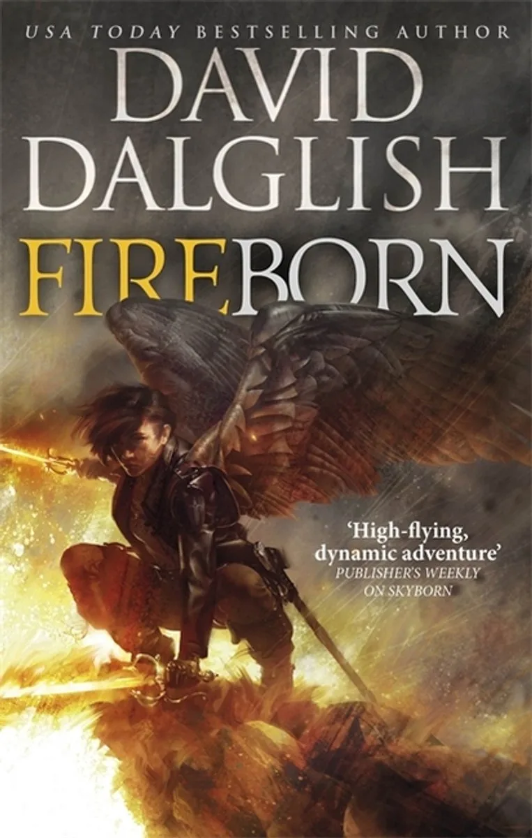 Fireborn van Orbit – boekfoto