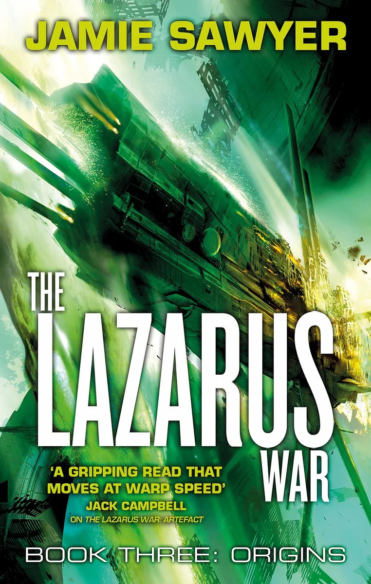 Lazarus War Origins fra Orbit – billede af bogen