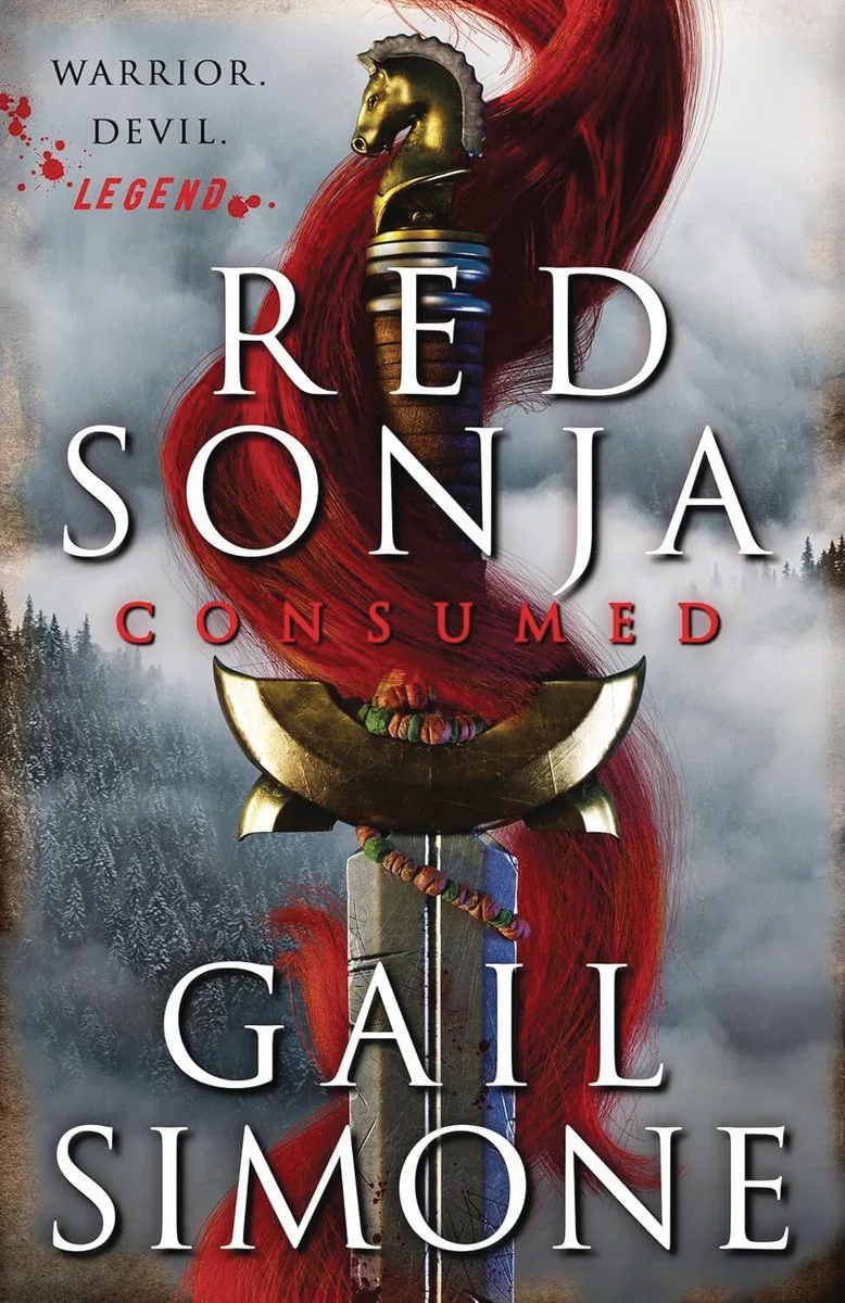 Red Sonja- Red Sonja: Consumed von Orbit – Buchfoto