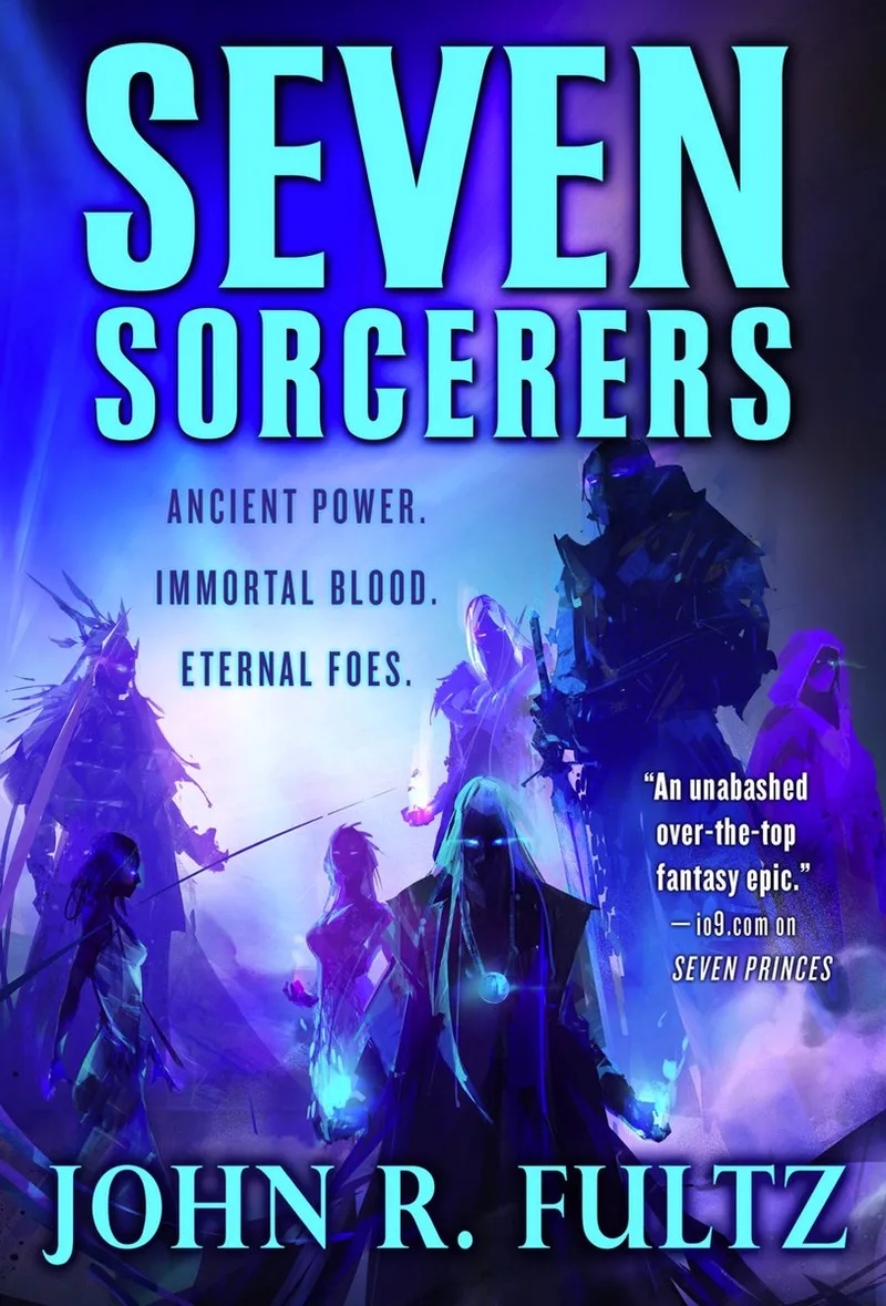 Seven Sorcerers von Orbit – Buchfoto