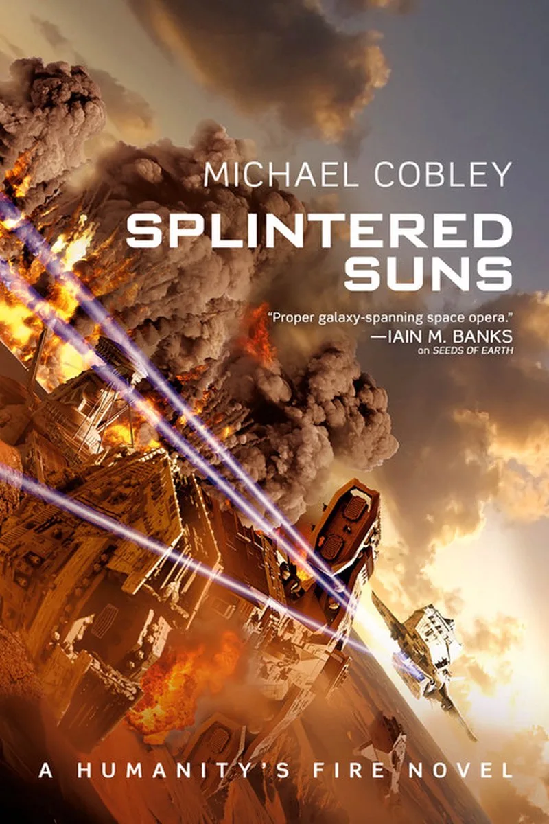 Splintered Suns van Orbit – boekfoto