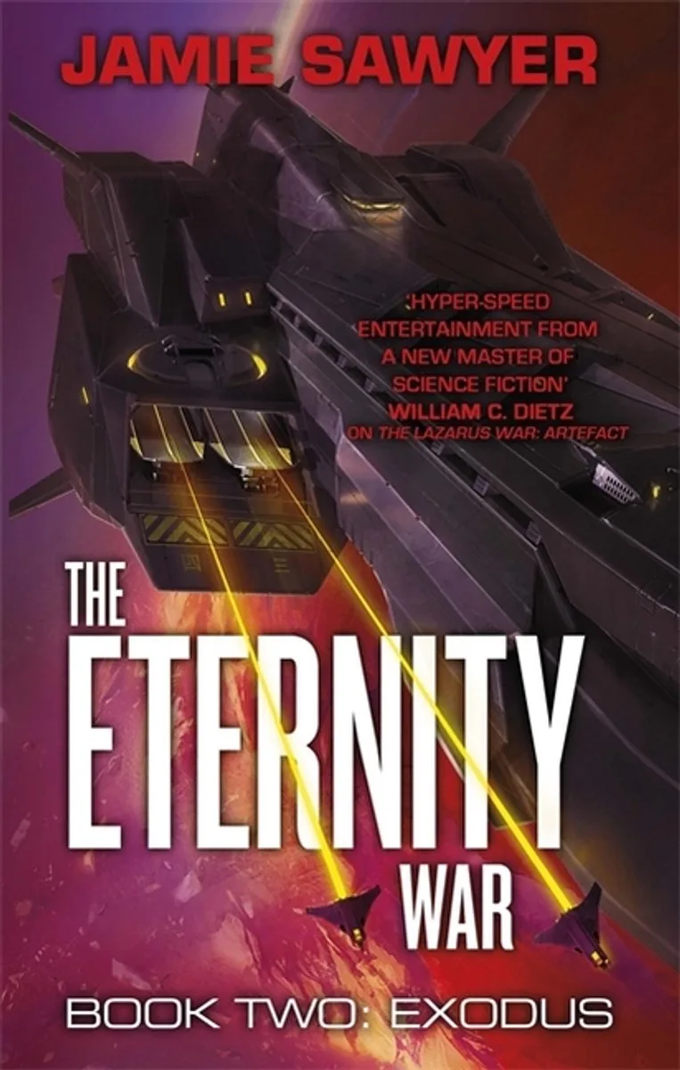 The Eternity War Exodus fra Orbit – billede af bogen