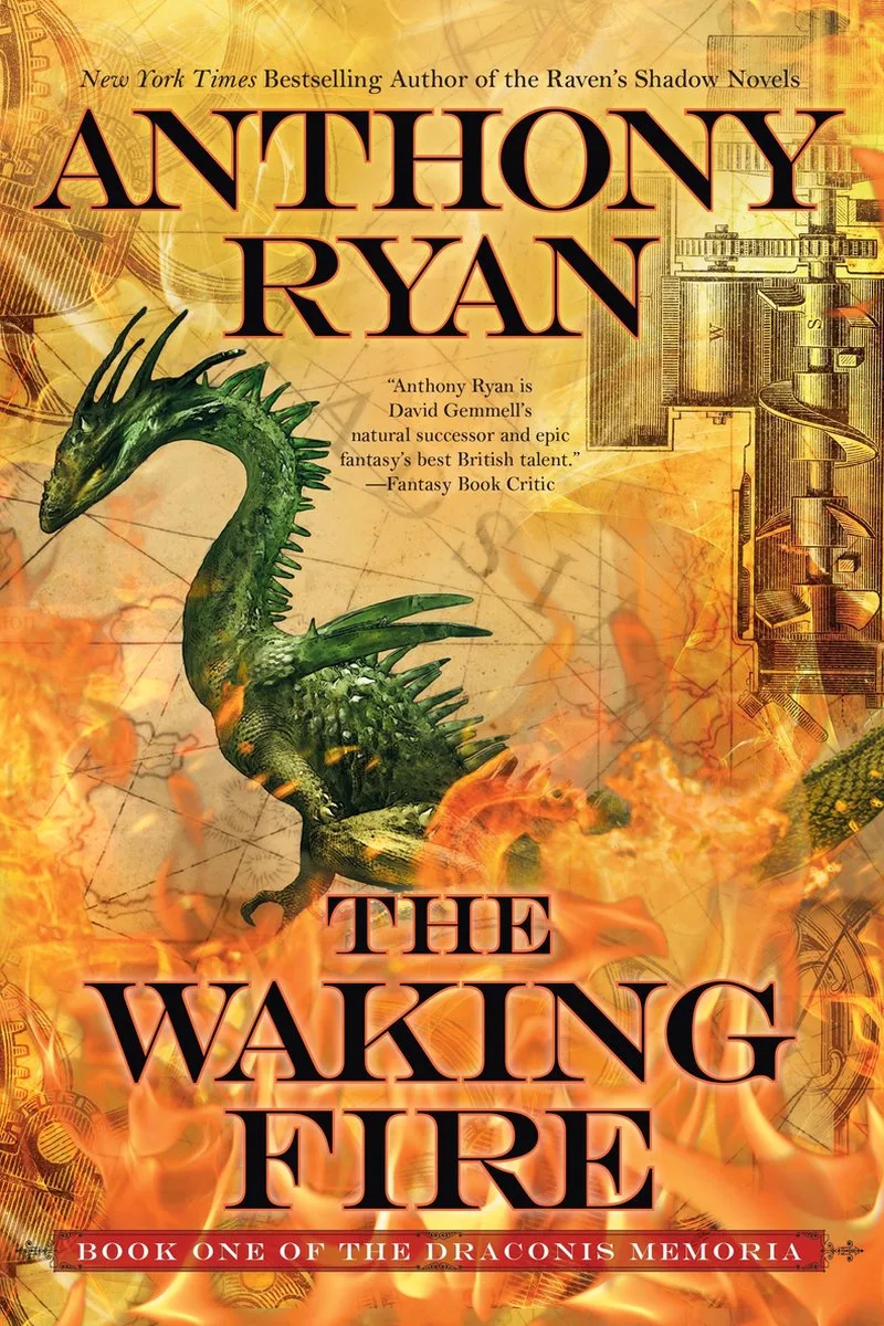 The Waking Fire van Orbit – boekfoto