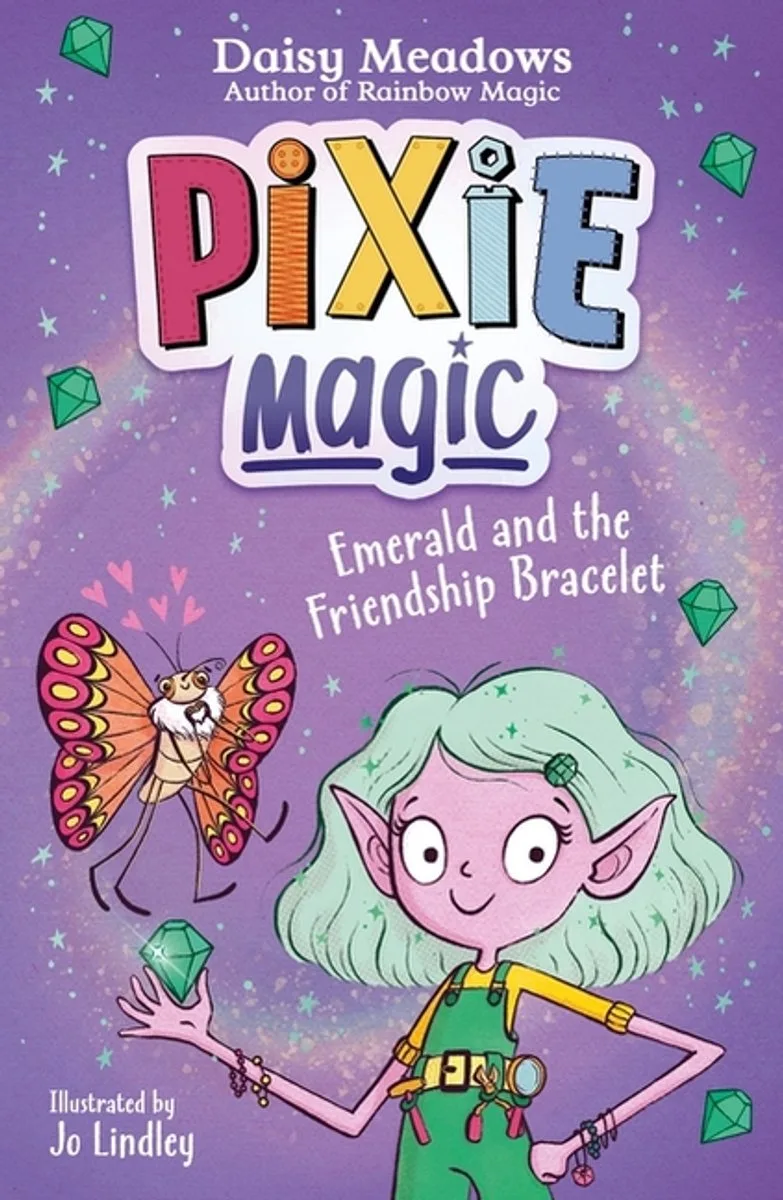 Pixie Magic- Pixie Magic: Emerald and the Friendship Bracelet fra Orchard Books – billede af bogen