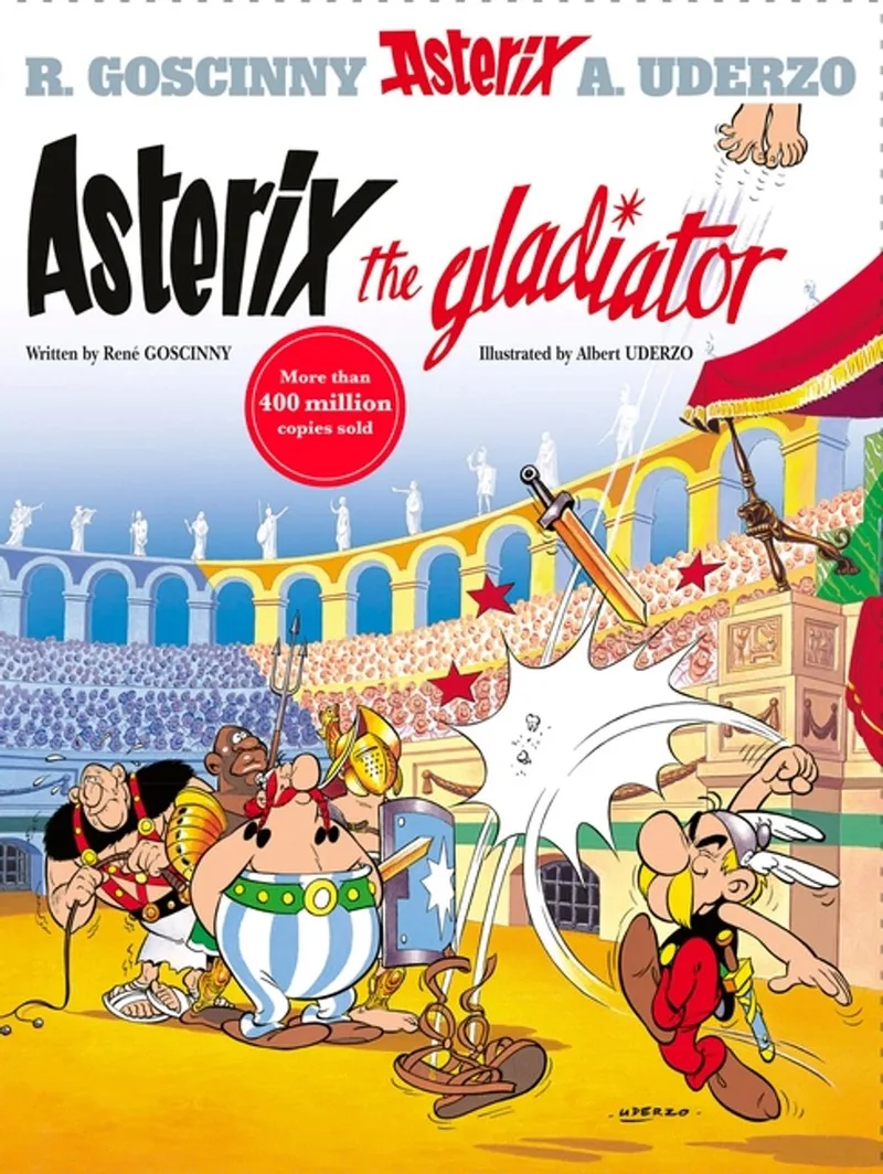 Asterix The Gladiator van Orion – boekfoto