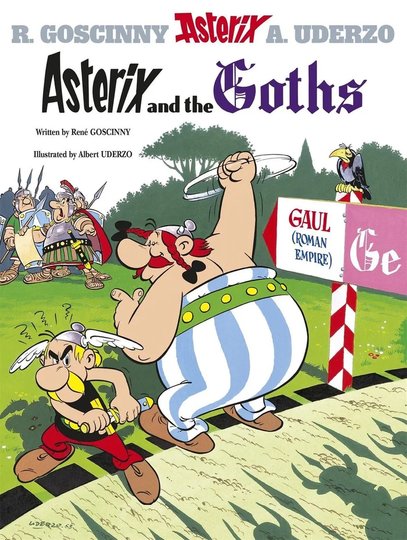 Asterix & The Goths von Orion – Buchfoto