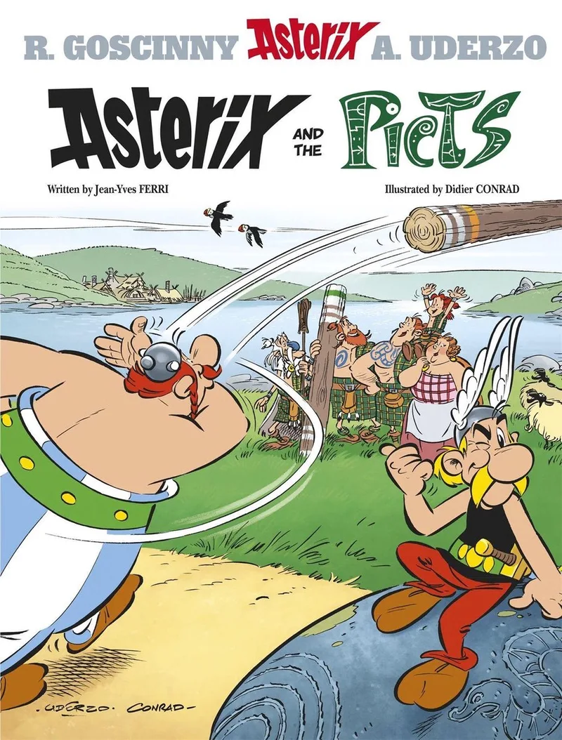 Asterix & The Picts fra Orion – billede af bogen