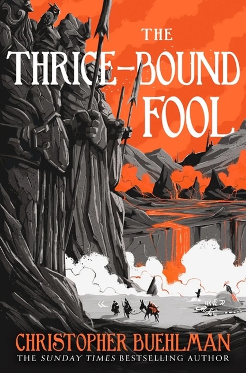 The Thrice-bound Fool van Orion – boekfoto