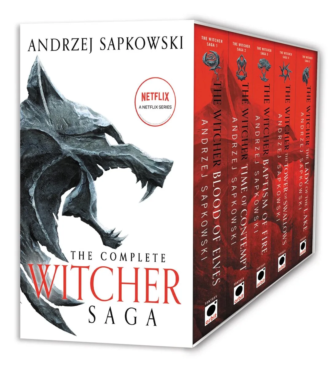 The Witcher Boxset de Orion – photo du livre