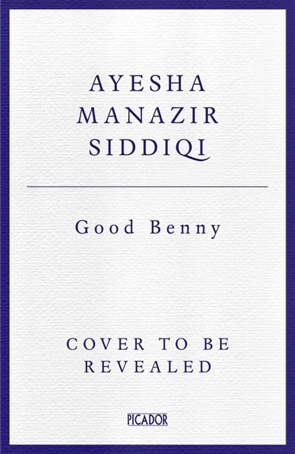 Good Benny van Pan Macmillan – boekfoto
