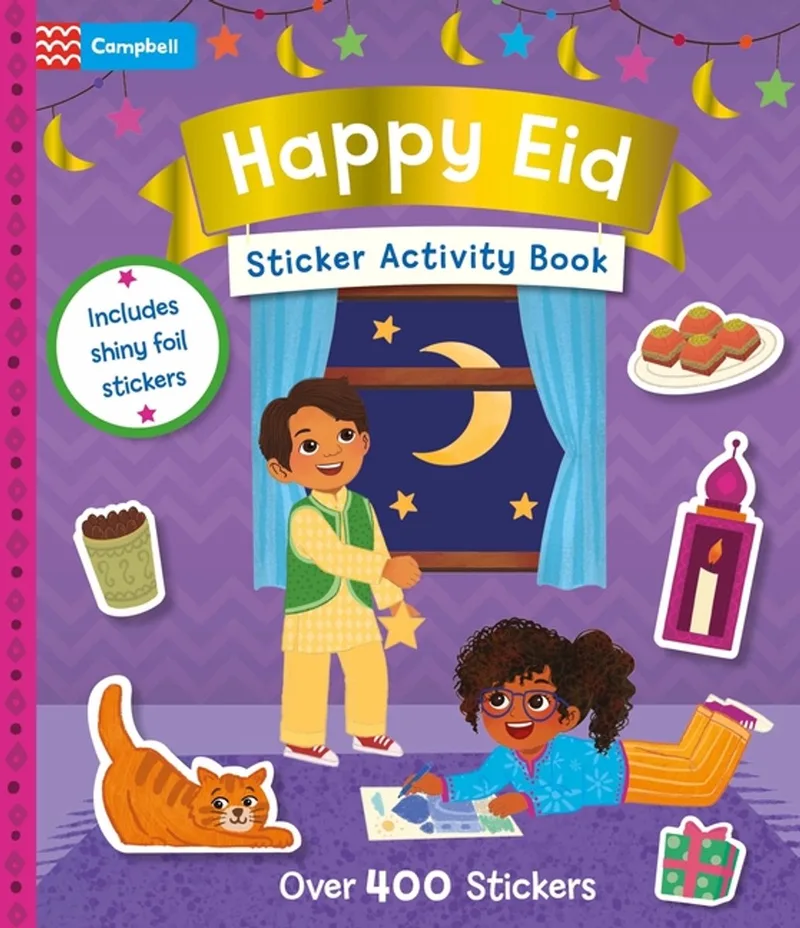 Happy Eid Sticker Activity Book von Pan Macmillan – Buchfoto