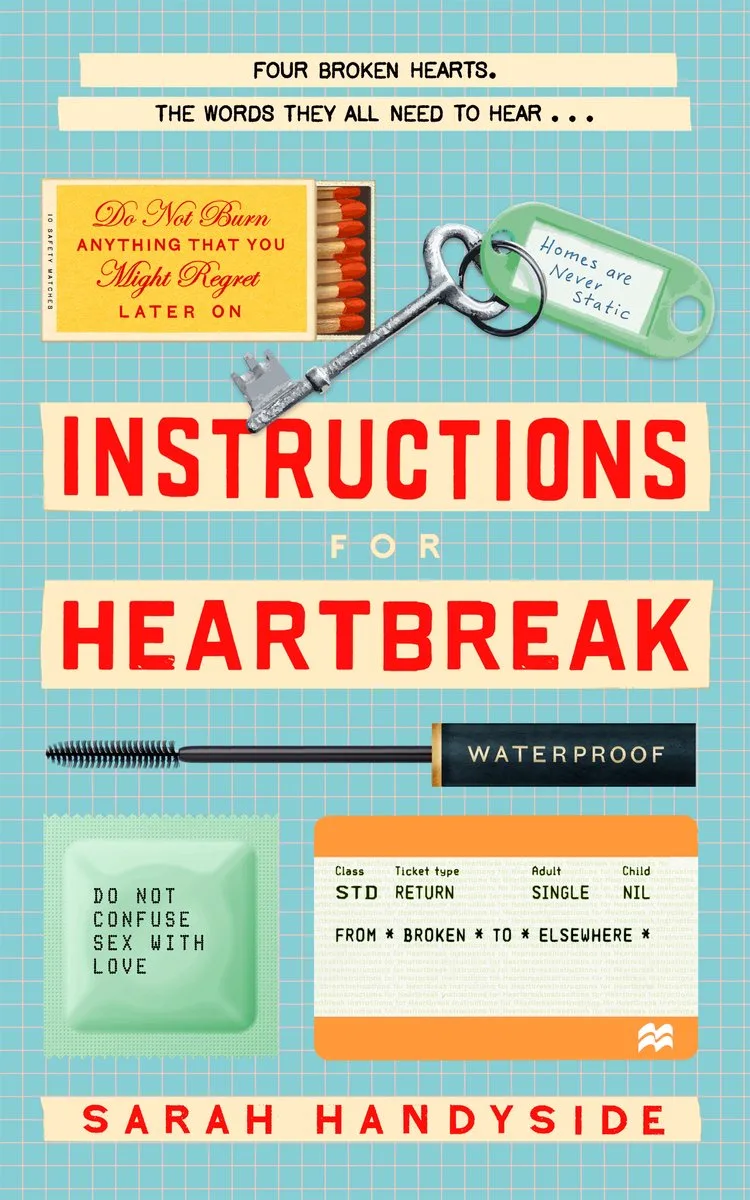Instructions for Heartbreak fra Pan Macmillan – billede af bogen
