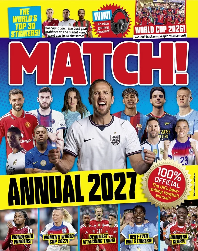 Match Annual 2027 von Pan Macmillan – Buchfoto
