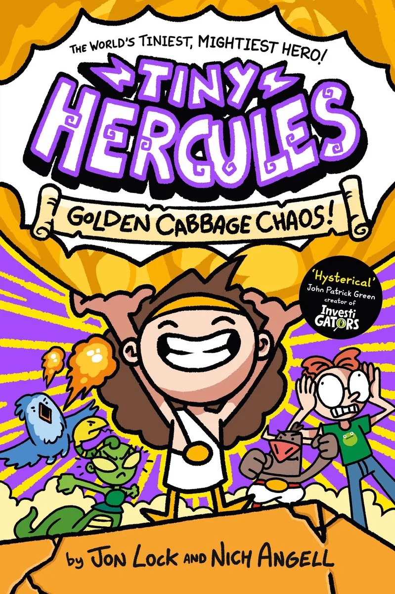 Tiny Hercules2- Tiny Hercules - Golden Cabbage Chaos de Pan Macmillan – photo du livre