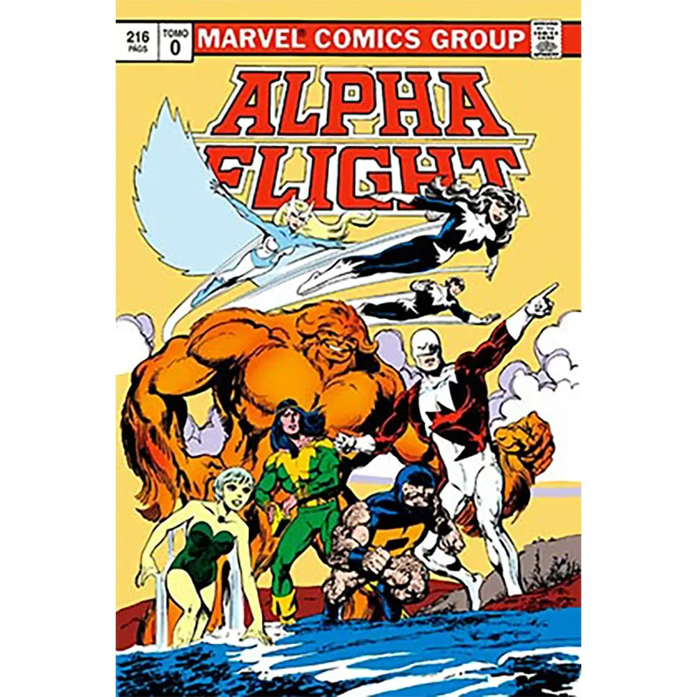 Biblioteca Alpha Flight 0 Comic von Panini – Buchfoto