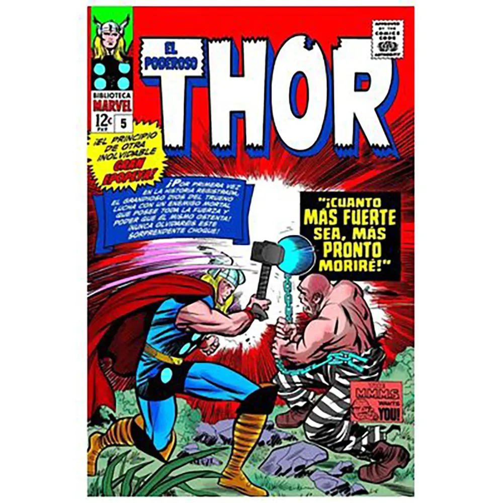 Biblioteca Marvel 33. El Poderoso Thor 5 Comic von Panini – Buchfoto