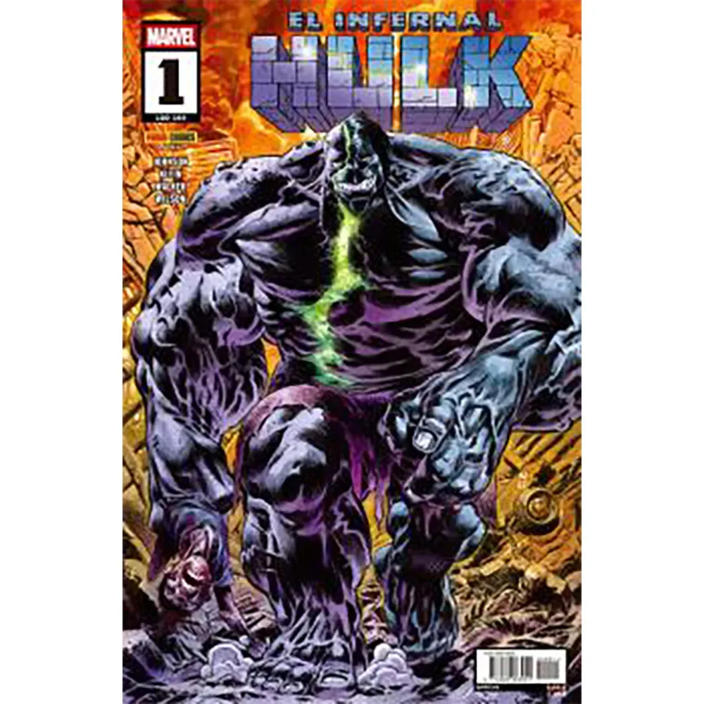 El Infernal Hulk 01 von Panini – Buchfoto