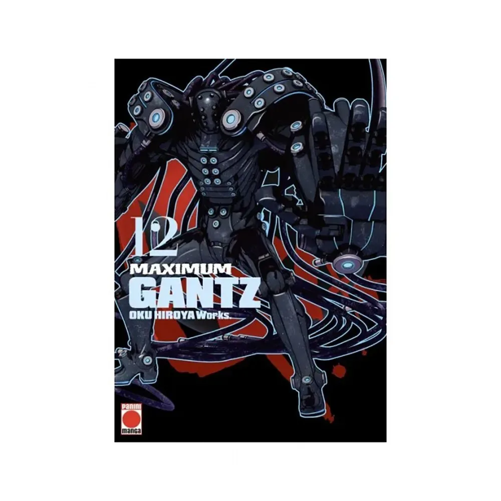 Gantz Maximum N.12 Español Comic von Panini – Buchfoto