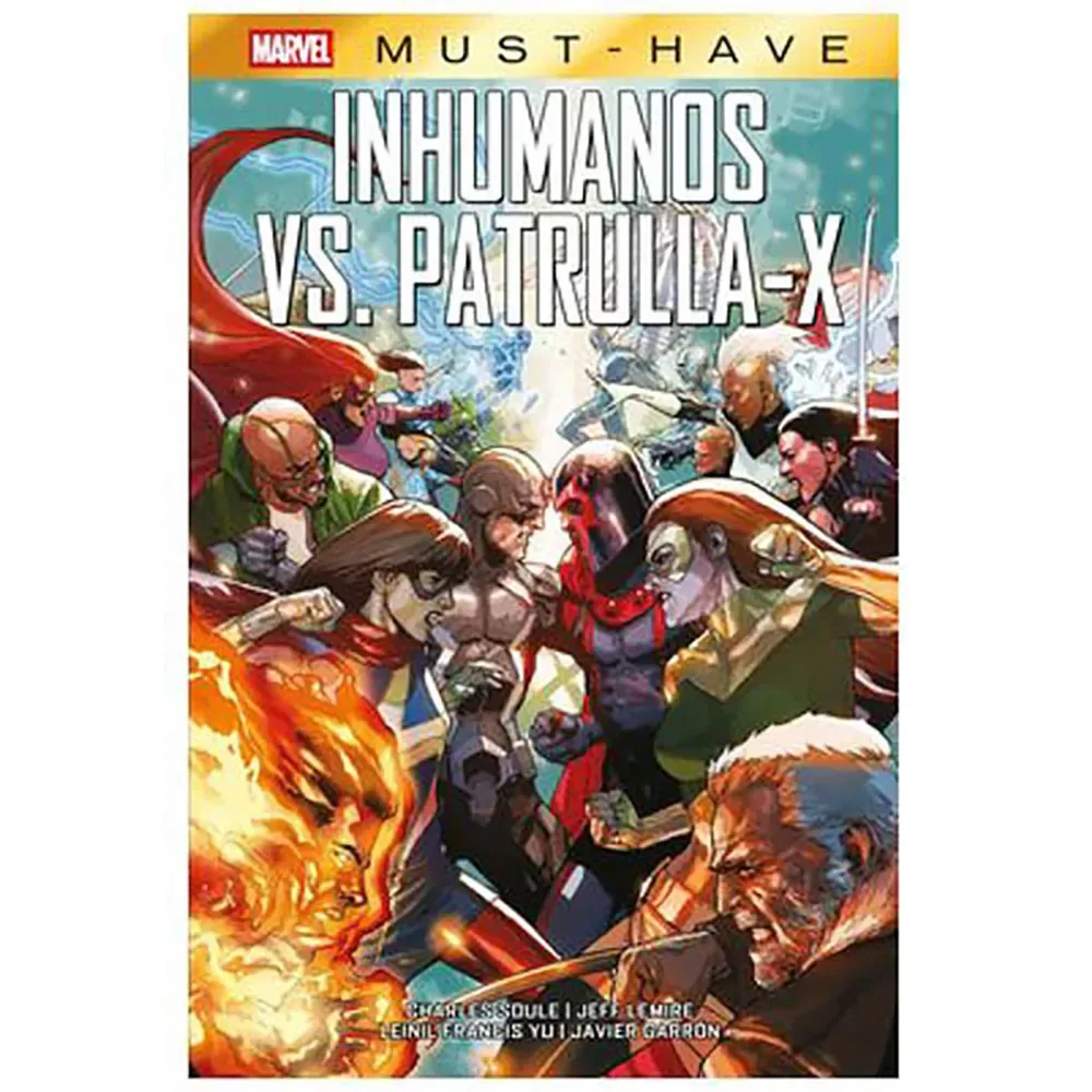 Inhumans Vs X-men Comic von Panini – Buchfoto
