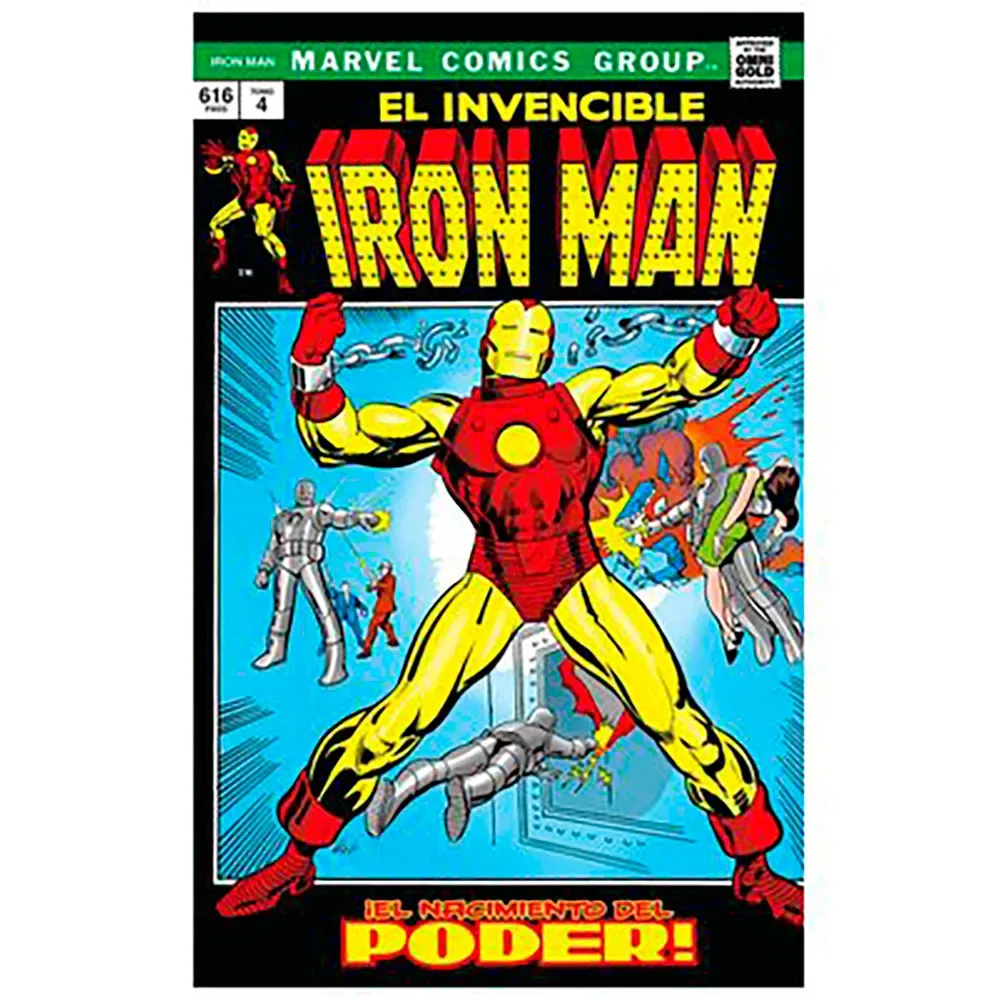 Iron Man 04 El Nacimiento Del Poder Comic von Panini – Buchfoto