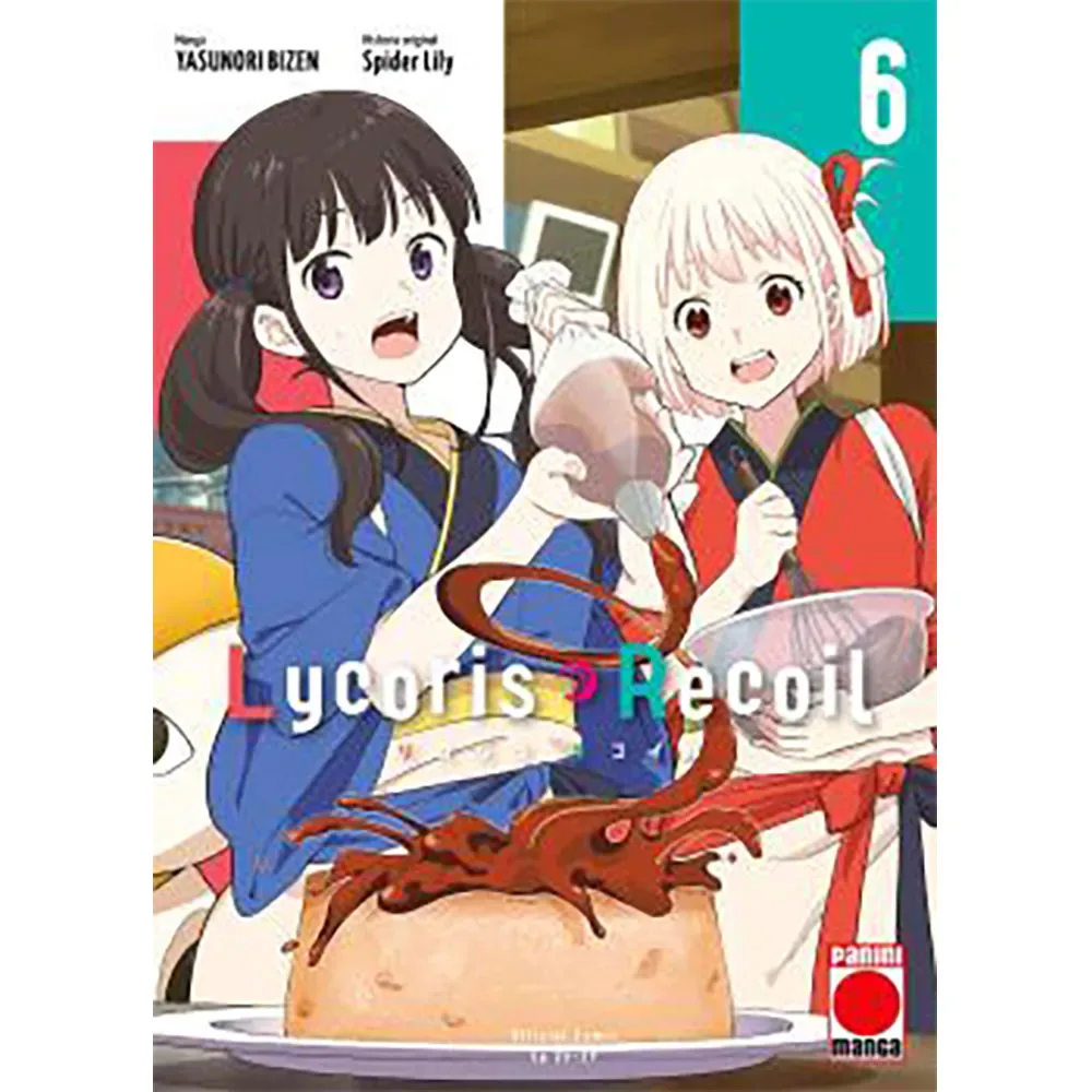 Lycoris Recoil 06 Comic von Panini – Buchfoto