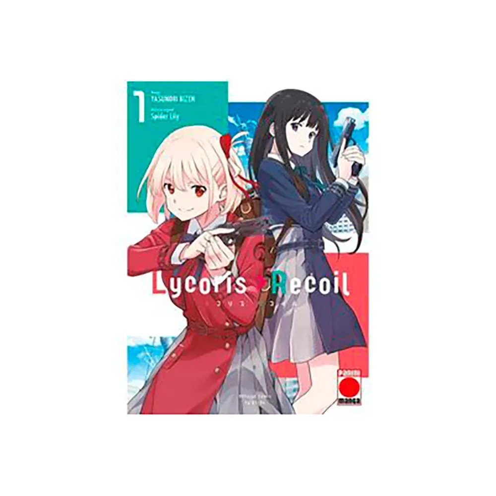 Pack De Bandes Dessinées Lycoris Recoil de Panini – photo du livre